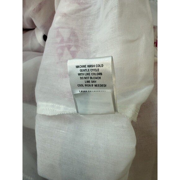 New Signature By Robbie Bee Womens Dress Size 2XL  Pink & White Sleeveless - Picture 11 of 13